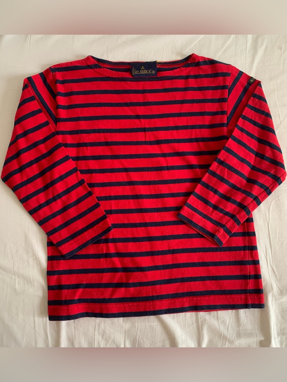 Le Minor Cotton Classic Sailor Shirt Made in France 10